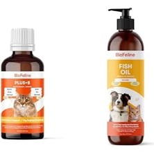 Kedi Tüy Bakım Seti – Dökülme Azaltıcı ve Omega (Biotin Damla 50 ml + Somon Balık Yağı)