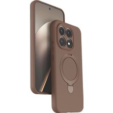 Dolozena Xiaomi Mi 15T Regal Magsafe Standlı Kapak - Çöl Titanyum