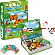 Dolozena Eğlenceli Hayvan Magnet Seti 3+ Yaş Için