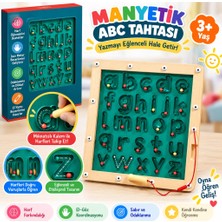 Dolozena Eğlenceli Manyetik Abc Tahtası 1 Adet Çocuk Eğitimi