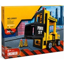 Dolozena Mini Forklift Seti 206 Parça ile Inşaat Projeleri Için