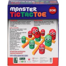Dolozena Zoe Tic Tac Toe Oyun Seti 1 Adet Eğlenceli Aktivite