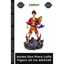 Carlburn Özel Üretim Figür Dekoratif Hediye Anime One Piece Luffy Figürü 24 cm ALK5258