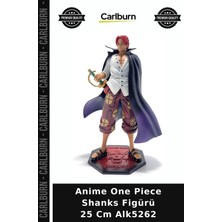 Carlburn Özel Üretim Figür Dekoratif Hediye Anime One Piece Shanks Figürü 25 cm ALK5262