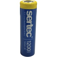Meks Sertec 3.7V Li-Ion 14500 Aa - 1200 Mah 3c Şarjlı Pil