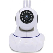 Meks Gece Görüşlü Hd 360 Derece Wifi Ip Kamera Bebek Kamerası