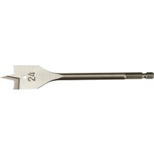 Meks Yaprak Tip Ahşap Matkap Ucu 24X170MM - Hex Saplı