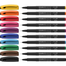 Topliner 967 Fineliner (Çizgi Kalınlığı 0,4 Mm) 10'lu Kutu Çeşitli