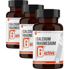 Kalsiyum Magnezyum Çinko Kompleksi | D3 K Vitamini, Selenyum, Bakır, Bor ile 8'i 1 Arada Formül | Kemik, Kas, Bağışıklık ve Enerji Desteği | 90 Tablet