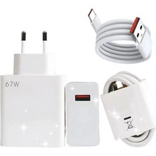 Meks Type-C 67W (Watt) Ultra Hızlı Şarj Aleti Adaptör Kablo Set