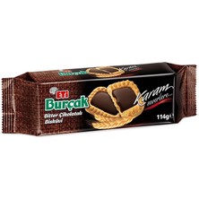 Burçak Bitter Çikolatalı Yulaflı Bisküvi 114 G