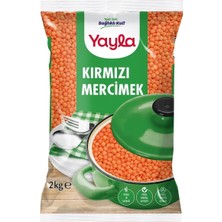 Kırmızı Mercimek Top Tane 2 kg