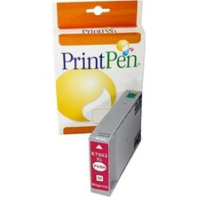 Epson T79XL (C13T79034010) Macenta Yüksek Kapasite (17,1ml-2k) Muadil Mürekkep Kartuşu