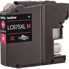 Brother LC675XLM Orijinal Kırmızı Mürekkep Kartuşu 1.200 Sayfa