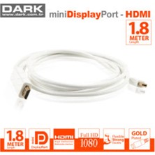 Dark DK-CB-MDPXHDMIL180 1.8m Mini Displayport To HDMI Kablo
