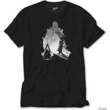 Z zepplin Assassins Creed Dark City Siyah Tişört