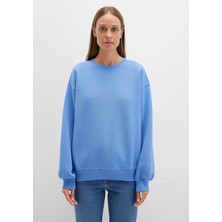 Mavi Bisiklet Yaka Mavi Basic Sweatshirt 1610198-70790