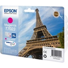 Epson T7023 Xl Kırmızı (Magenta) Mürekkep Kartuşu 2.000 Sayfa 21,3 ml (C13T70234010)