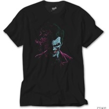 Z zepplin Joker With Bats Siyah Tişört