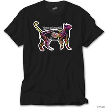 Z zepplin Balance And Composure Cat Siyah Tişört