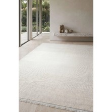 Hoom Rugs Imge 2501 Krem Sade Modern Akrilik Salon Halısı