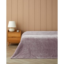 English Home Vena Supersoft Tek Kişilik Battaniye 150X200 cm Lila