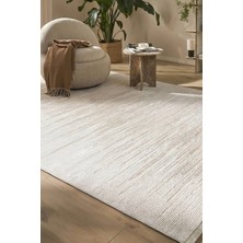 Hoom Rugs Imge 2505 Bej Soft Desenli Akrilik Salon Halısı
