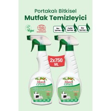 Mom's Green 2 ' Li Set Mutfak Temizleyici Sprey Portakal