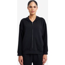 Lescon Kadın Fermuarlı Kapüşonlu Sweatshirt 26S-2221-26N