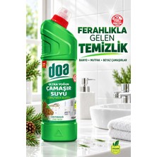 Doa 750 ml Çam Kokulu Ultra Yoğun Çamaşır Suyu Yerli Üretim Temizlik Ürünü