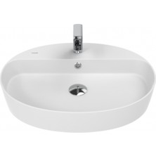 Creavit Loop Oval Çanak Lavabo 40X60 cm Beyaz
