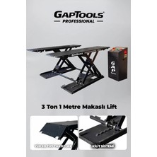 GAPTOOLS PROFESSIONAL 3 Ton 1 Metre Makaslı Lift GPML102