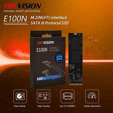 Hikvision E100N 512GB M.2 (2280) Sata Iıı 6 Gb/s Dahili Katı Hal Sürücüsü (Ssd) 550/500MB/S'YE Kadar