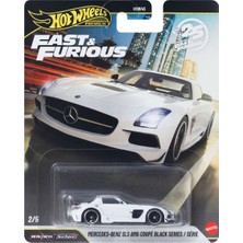 Hot Wheels Premium 25 Years Fast & Furious Mercedes-Benz Sls Amg Coupe Black Series HNW46 JHW65