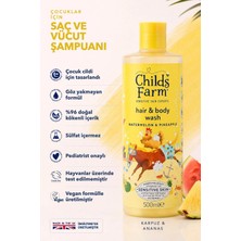 Childs Farm Karpuz ve Ananas Özlü Çocuk Saç ve Vücut Şampuanı 500 ml
