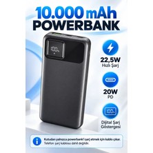 Ridata Honor Pad X8B Uyumlu 10.000 Mah Powerbank 22,5W Hızlı Şarj 20W Pd Dijital Göstergeli