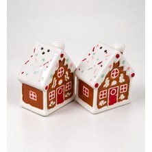 Mars Kırtasiye ve Oyuncak Yılbaşı Kurabiye Tuzluk Biberlik Set 9 x 5 cm