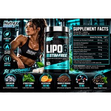 Nutrex Research Lipo6 Appetite Control & Hesperidin Stim Free 60 Caps