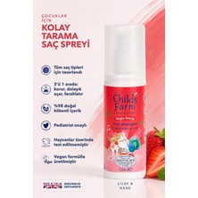 Childs Farm Çilek ve Organik Nane Özlü Kolay Tarama Çocuk Saç Spreyi 100 ml