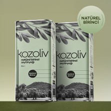 Kozoliv Naturel Birinci Zeytinyağı 2'li 5 Lt Teneke Kutu