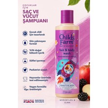 Childs Farm Böğürtlen ve Organik Elma Özlü Çocuk Saç ve Vücut Şampuanı 250ML