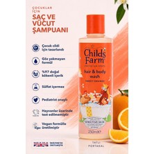 Childs Farm Organik Tatlı Portakal Özlü Çocuk Saç ve Vücut Şampuan 250ML