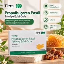 Belirtilmemiş Tıens Propolis Içeren Pastil Bal Aromalı Şekersiz Takviye Edici Gıda 12 Adet