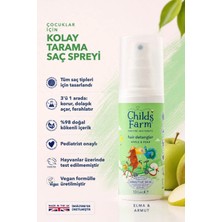 Childs Farm 100 ml Elma ve Armut Özlü Kolay Tarama Saç Spreyi %98 Doğal İçeriklerle Formüle Edilmiştir