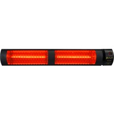 Ecotech Evotech Rs 3000 IP65 Kademeli ve Kumandalı Kafe, Restoran, Teras Tipi Dış Mekan Isıtıcı