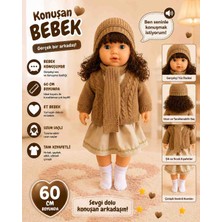 Elite By Seba 60 cm Konuşan Aysima Bebek (Et Bebek)
