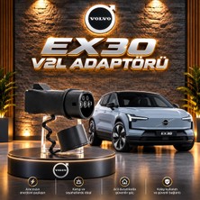 Bemis Volvo EX30 V2L Tek Çıkışlı Adaptör: Elektrikli Araçlardan Güç Alın, 3,5 Kw Çıkış