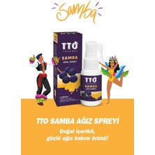 TTO Samba Ağız Spreyi 30 Ml – Sambucus & Propolis İçeren Bitkisel Ağız Bakımı Ve Ferah Nefes
