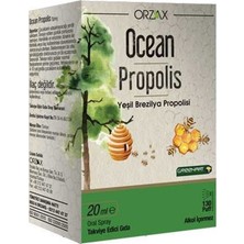 Orzax Ocean Propolis 20 ml Sıvı Takviye Edici Gıda  Ballı Okaliptus Aromalı