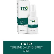 TTO TRX Terleme Önleyici Koruma Sprey 50 ml El, Ayak ve Koltuk Altı İçin Etkili